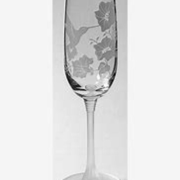 Avon Vintage Hummingbird Crystal Dinning Set - Picture 7 of 7